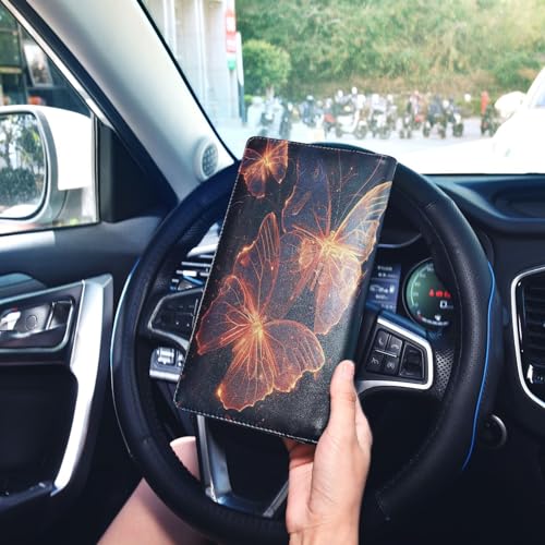 Organizador para auto de cuero miniatura 7