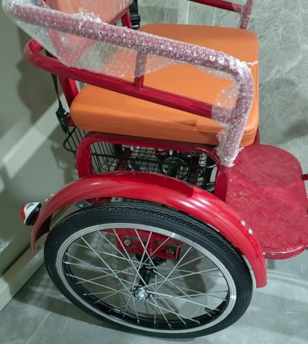 Triciclo plegable 20 pulgadas con asiento trasero miniatura 5