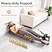 YUASDUU Inline Back Stretch Bench with Cervical Traction, Back and Neck Decompression Back Stretcher Full Body Stretching Device 286.6 Lbs Weight Capacity for Lower Back Pain Relief Lumbar Back Neck