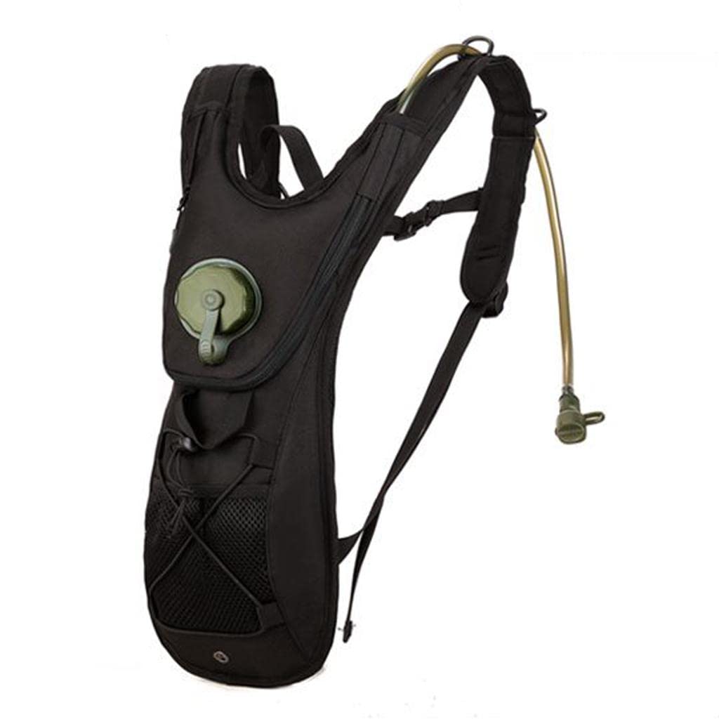 CALANDIS 2.5L Hydration Pack Water Bag Pouch Backpack Bladder Hiking Cycling Black