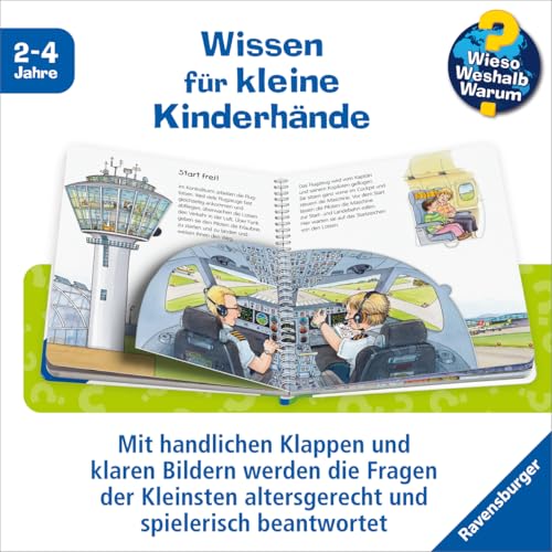 Wieso? Weshalb? Warum? junior, Band 3 - Der Flughafen (Sachbuch ab 2 Jahre - mit Klappen) (junior, 3)