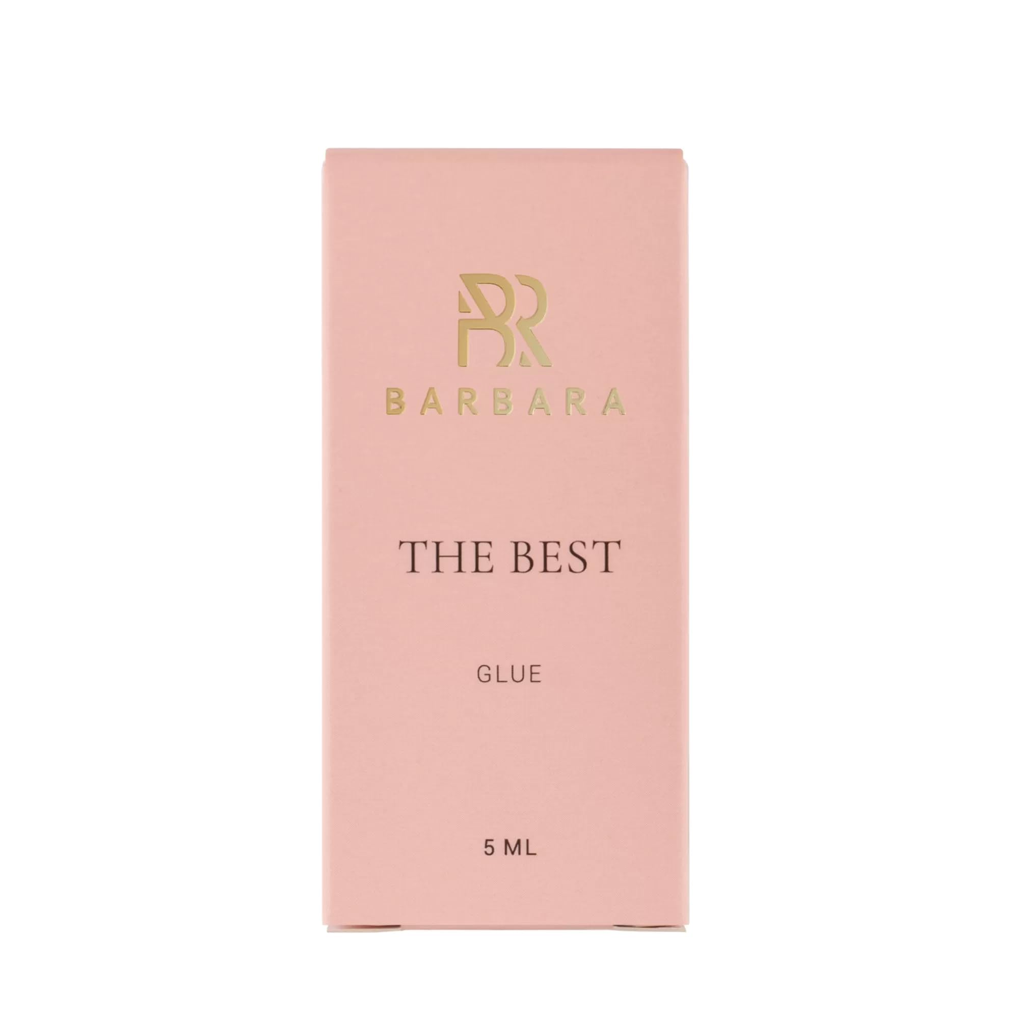 Colla Extension Ciglia BARBARA "The Best" 5ML | Durata Eccezionale fino a 8 Sett | Adesione Immediata in 0,5 sec | Offre Flessibilità e Comfort | Fumi Minimi | per "Volume" e "Mega- Volume"