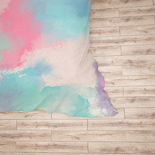 Parure de lit housse de couette motif aquarelle haute résistance