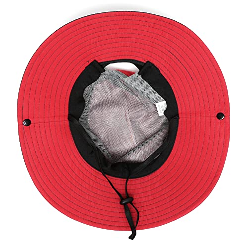 Image of Womens Summer Sun Hat Beach Hat Wide Brim Outdoor UV Protection Hat Foldable Cool Mesh Ponytail Bucket Hat