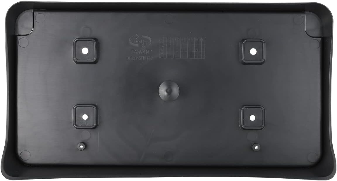 [1 Pack] Car Front License Plate Frames Mounting Bracket Tag Holder Compatible with 15-21 Dodge Charger,Matte Black