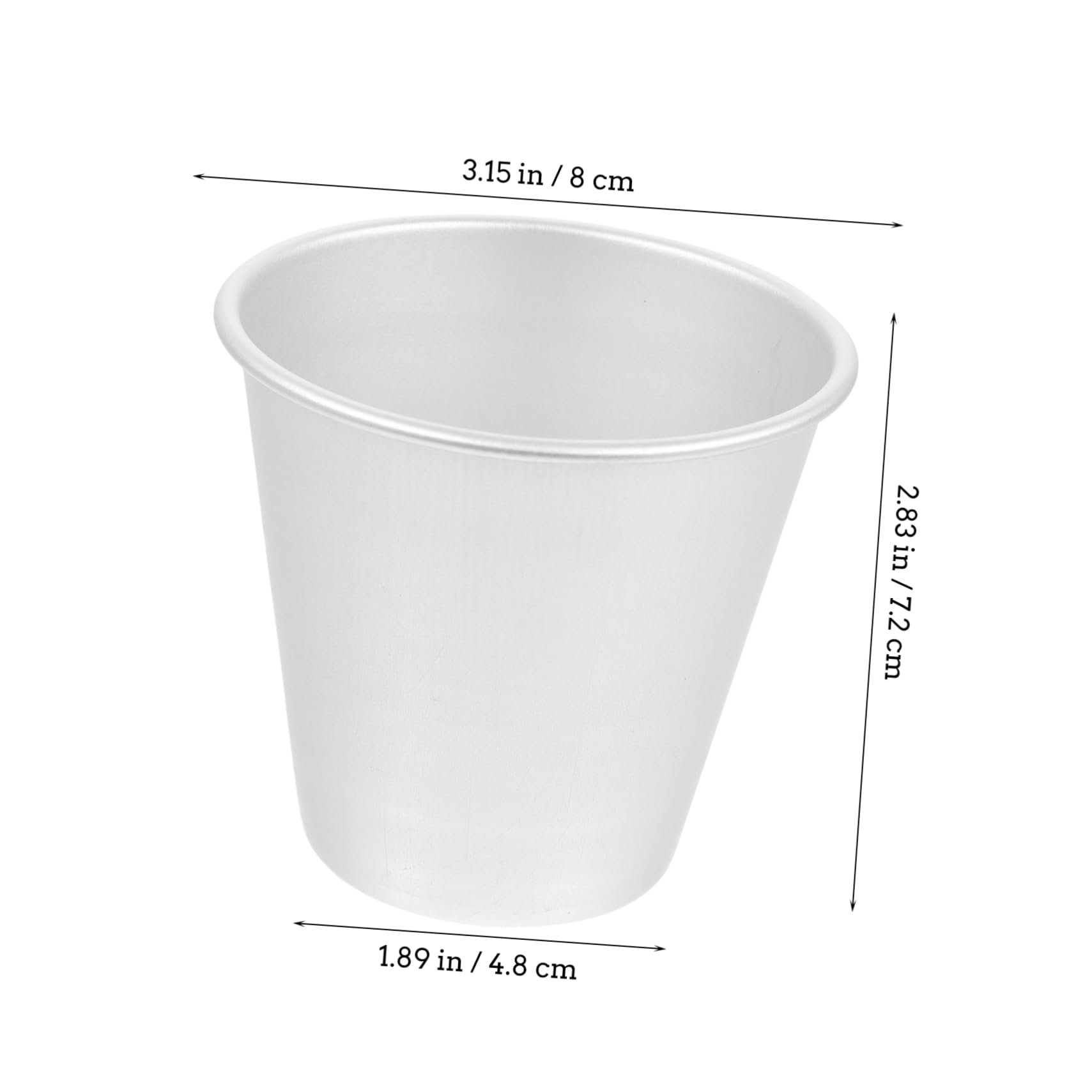 COLLBATH 3sets Torte Muffin Pudding Kuchen Backen Antihaft-küche Versorgung 4 Stücke * 3