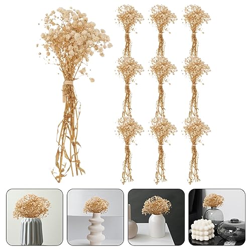 Cabilock 10 Bundles Flores Secas Gypsophila Realistas miniatura 4