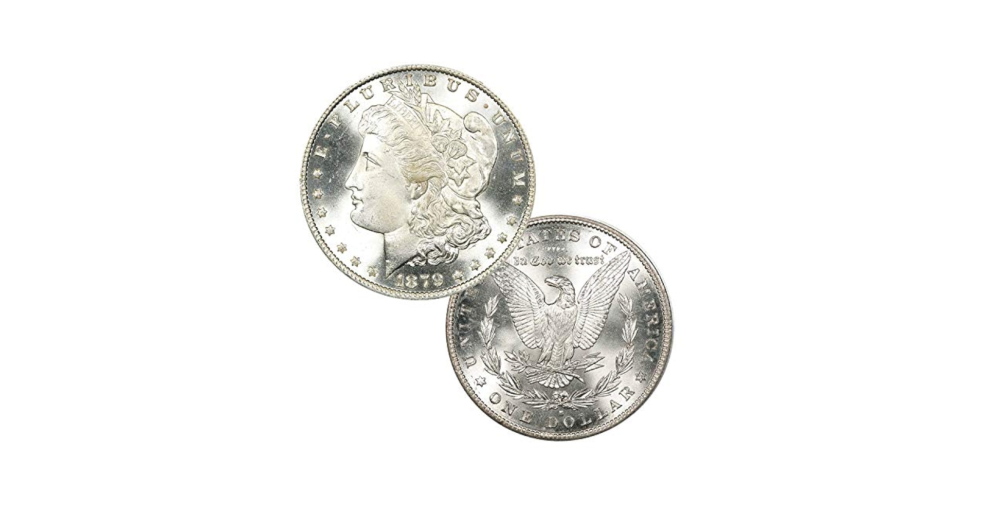 1879 S モルガン銀貨 UNC DETAILS 1879 S MS | Coin Explorer | NGC