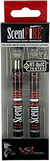 Conquest Scents Vs-1 Deer Scent Refill Cartridges – 2 Pack for Scent Dispenser | Doe Estrus Works with ScentFire Kit and Deer Hunting Accessories