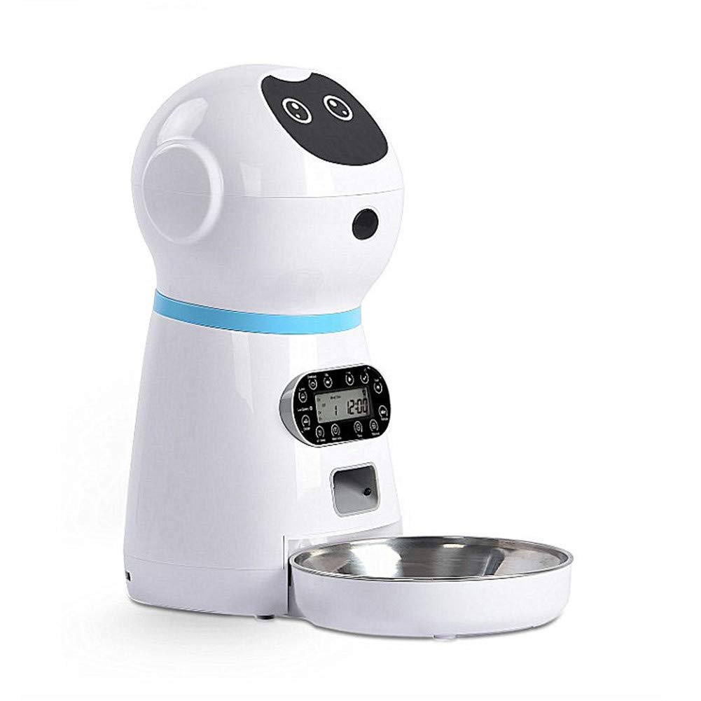 Comedero Automatico Gatos Comedero Perro Automatico Alimentador Automático De Mascotas Robot Que Sincroniza La Máquina De Alimentación Inteligente EU