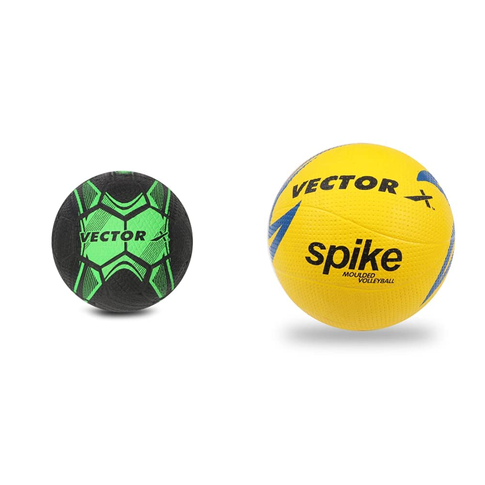 Vector X Street Soccer Rubber Moulded Football Size-5 (Green, Black) Spike Rubber Vollyball (Color : Multicolour, Size : 4) (B08ZN4ZR7X) Amazon Price History, Amazon Price Tracker