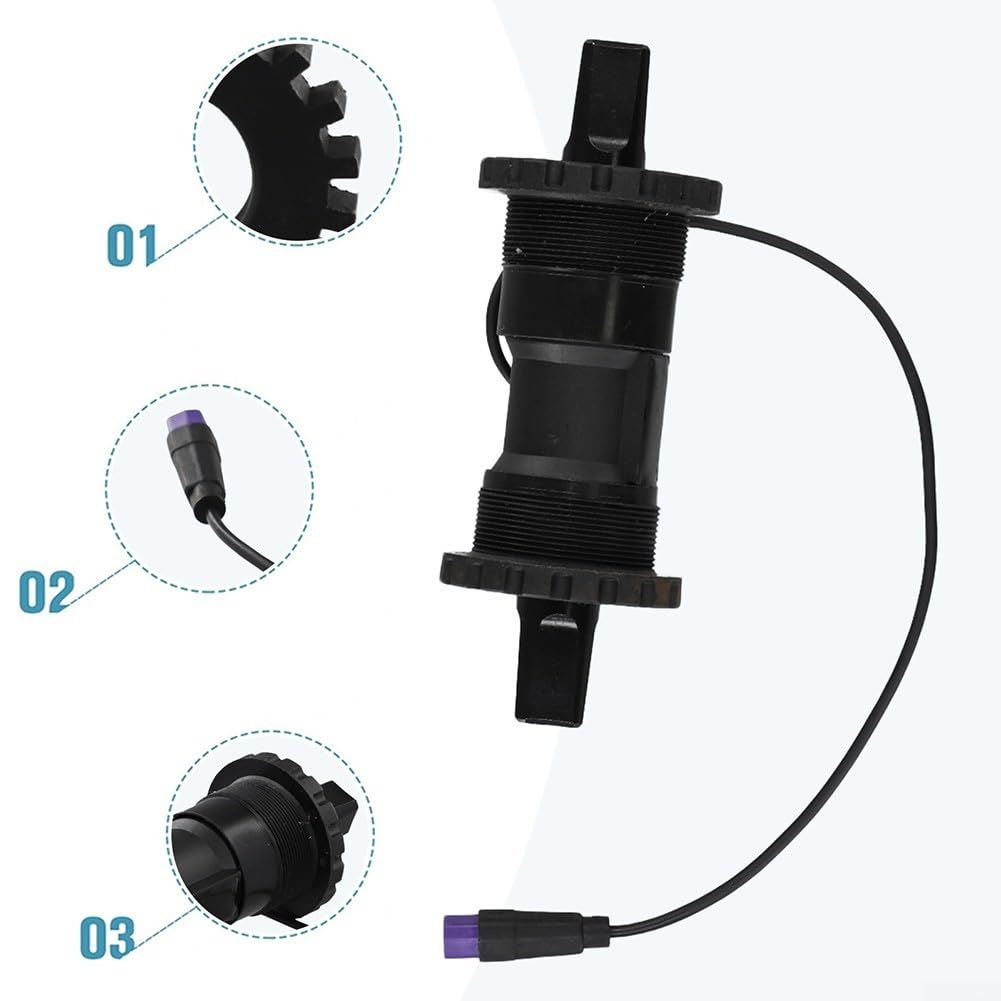 Capteur de couple de vélo électrique, pour capteurs d'assistance Bafang Central PAS 68 mm, imitation capteurs de couple contrôleur de moteur pour moteurs série M400