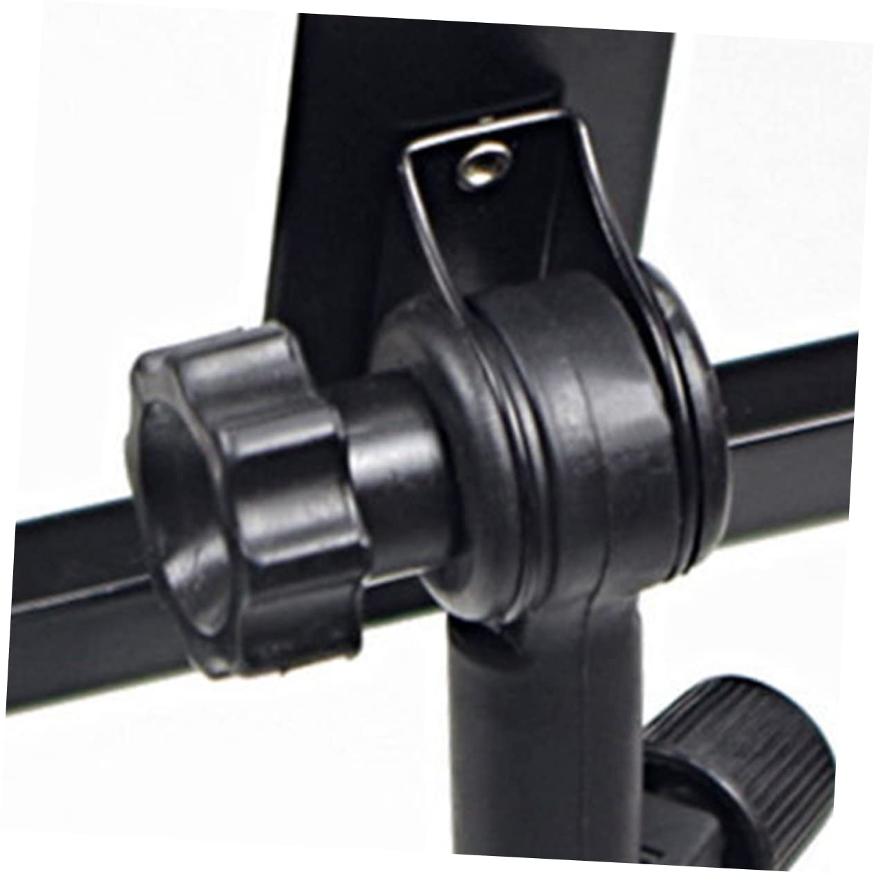 Abaodam Supporto Spartiti Musicali Pieghevole Metallo con Piedini Antiscivolo Portatile e Leggero per Chitarra Violino e Strumenti Cordiera Nero
