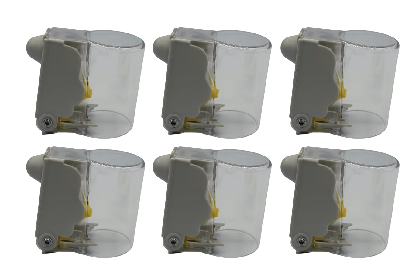 Generic Large Bottle Lox (Pack of 6) - Universal Fit, Anti-Theft Locks for 750mL & 1.75L Bottles - Metallic
