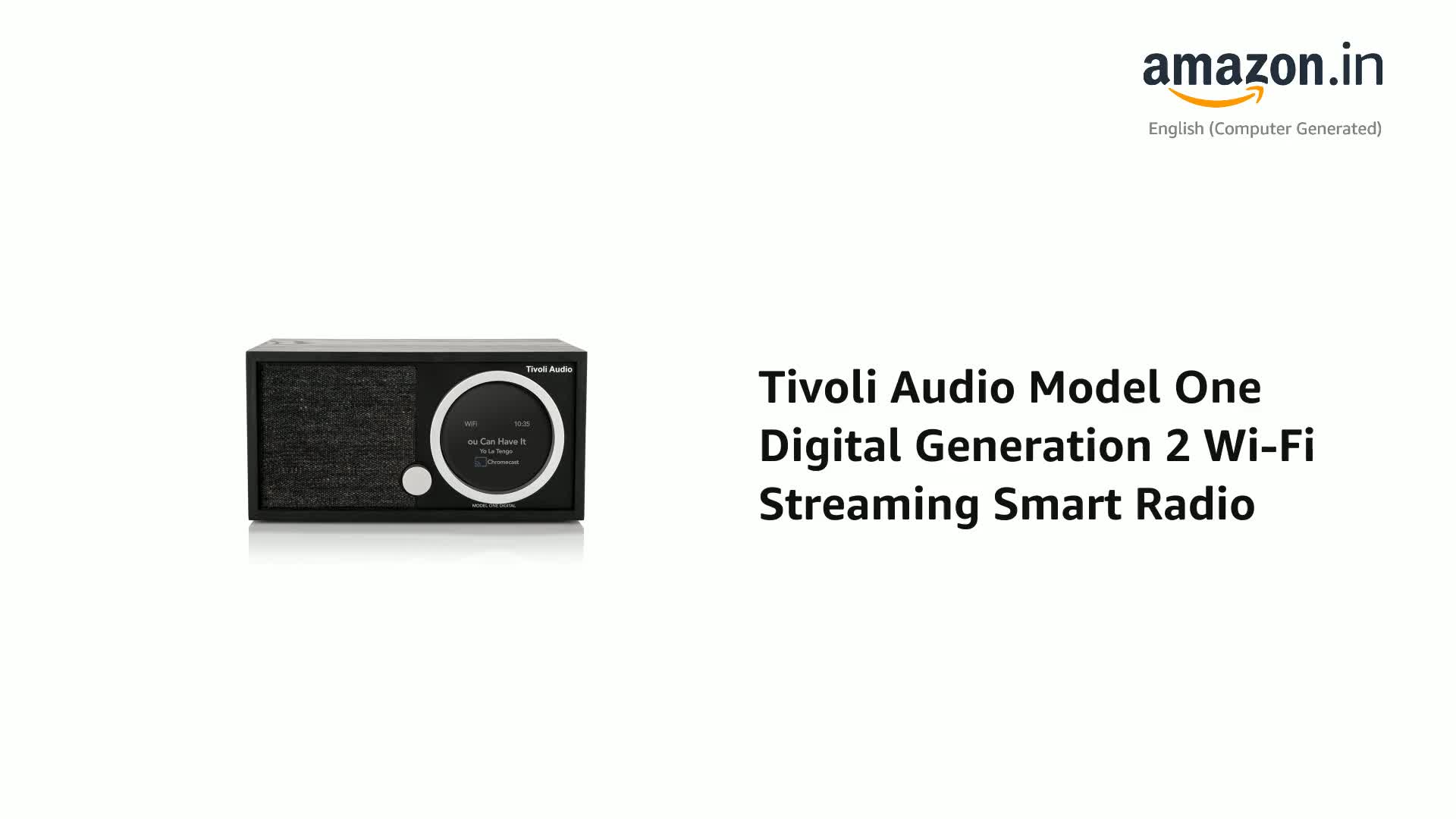 Tivoli Audio Model One Digital Generation 2 Wi-Fi Streaming Smart