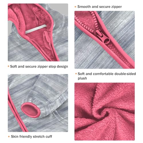 GuoChe Gray Blue Camouflage Dyed Baby Fleece Jacket3