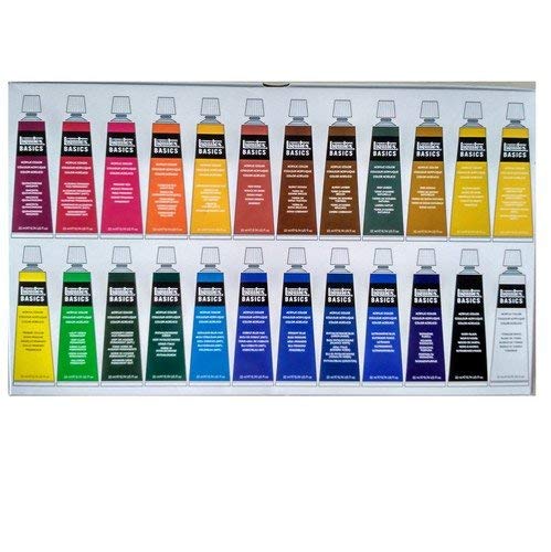 Liquitex BASICS Acrylic Paint Tube 24-Piece Set - Image 6