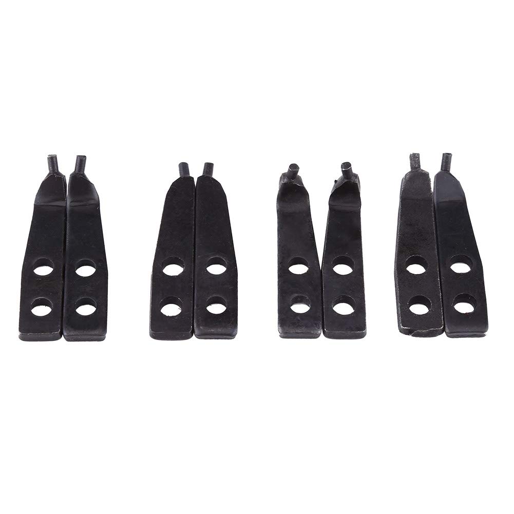 Alicates reemplazo para anillos elásticos, 16 "Universal Circlip Alicates reemplazo para anillos elásticos Juego de herramientas Anillo de retención con puntas de repuesto
