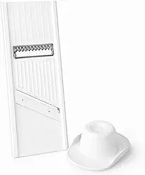 Cortador Mandolina Dupla Face Fatiador Manual de Legumes Branco ofissional Original Fatiador Cortador de Legumes Frutas Mandoline Profissional, Cortador de Legumes,