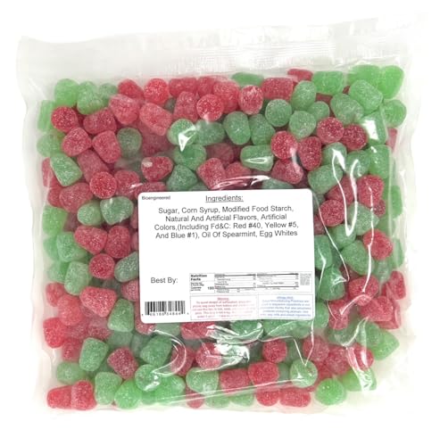Christmas Red & Green Jelly Spice Drops 2 libras miniatura 2