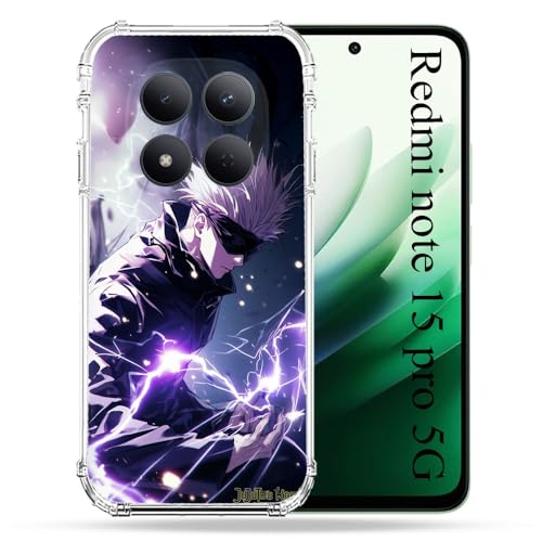 Coque Redmi Note 15 Pro 5G Jujutsu Kaisen Gojo antichoc