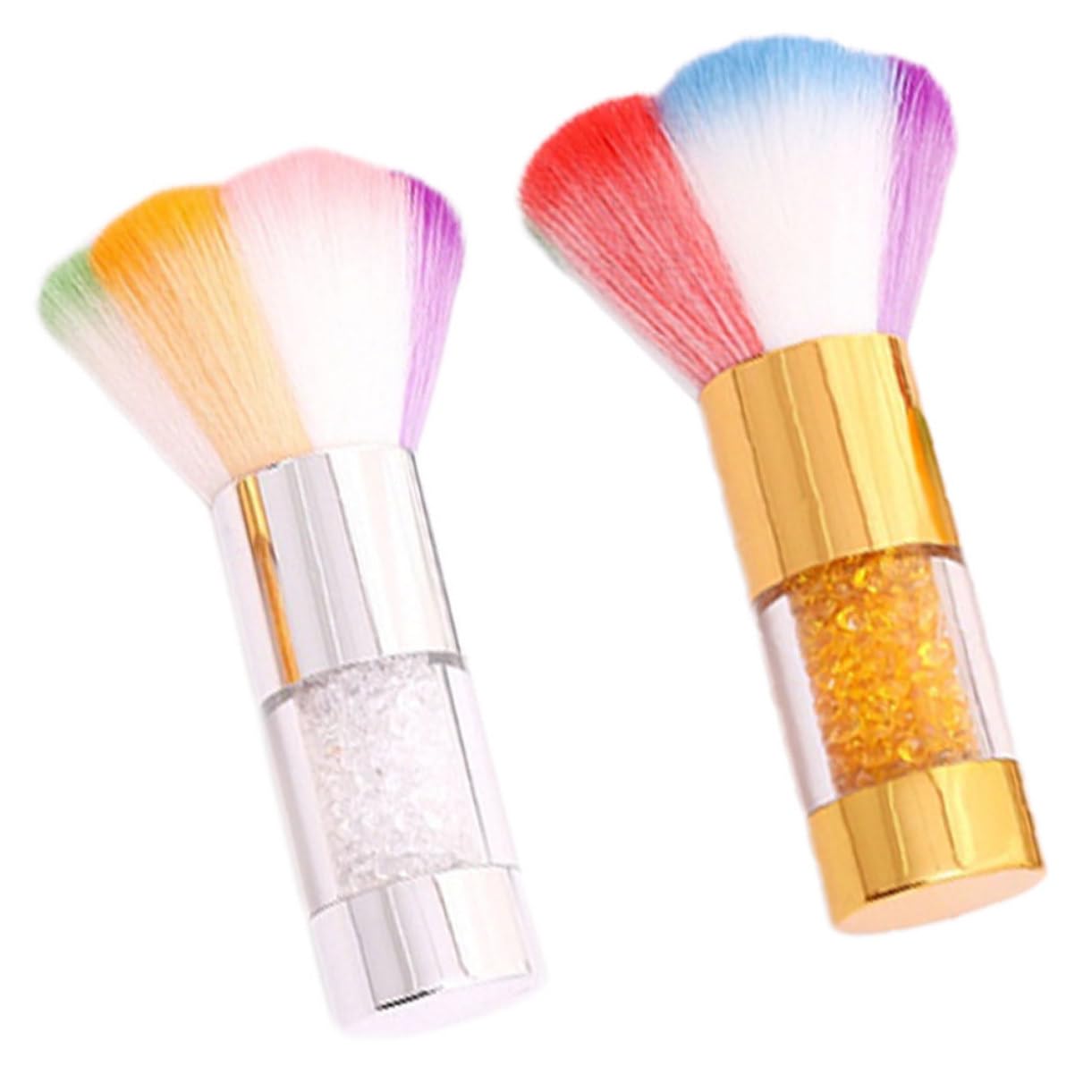 FRCOLOR 4pezzi Pennelli Per Blush Pennelli Per Trucco Multifunzionali e Argento Accessori Cosmetici Per Donne Per Uso Quotidiano e Professionale