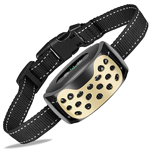 The Best Vibrating Bark Collar For Small Dogs 8 Dog Bark Collar, Vibrating Dog Collar No Shock Barking Collar ...