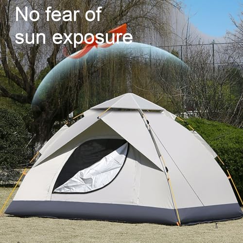 Carpa automática pop-up multiusos doble puerta portátil miniatura 6