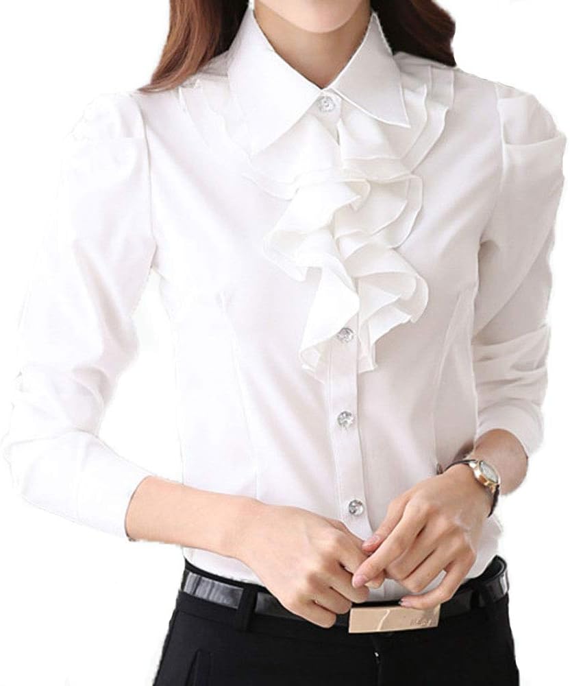 Cutters Shirt, Ribbon, Ruffle, Blouse, Zambia Ubuy