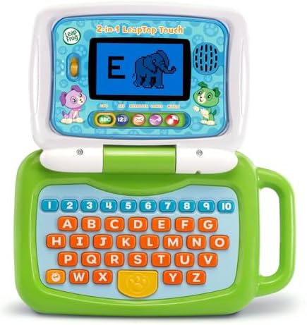 LeapFrog Kid 2-In-1 Leaptop Touch- Multi Color Educational Computer
