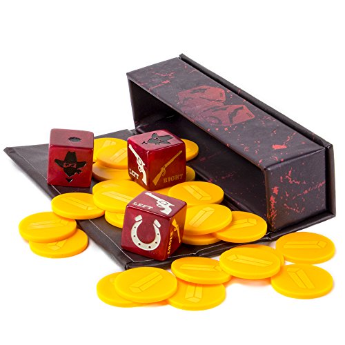 Last Chip Standing: Devil's Luck | Fast, Light & Fun Pocket Classic Family Dice Game | Includes 19Mm Custom Dice, 24 Yellow Mini Chips, And Magnetic Carry Case | Travel-Friendly Tabletop Board Game #TOP1