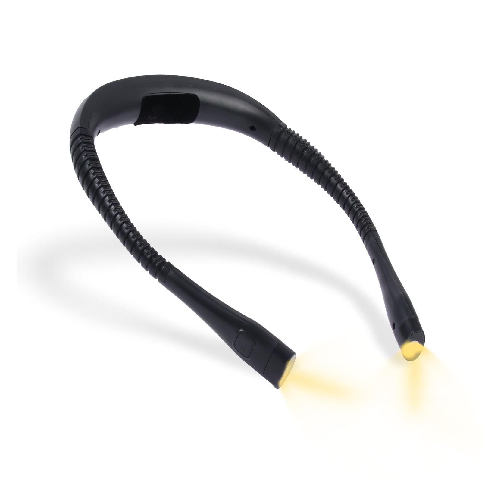 Bsdgeclogy Book Light, 3-Color & 9-Brightness Reading Light, Bendable Neck Light, 80-hr Lasting Rechargeable Lamp, Perfect Book Light for Reading in Bed, Knitting, Camping, Book Lovers Gifts (Black)