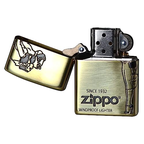 Encendedor Zippo Windy a prueba de viento latón miniatura 4