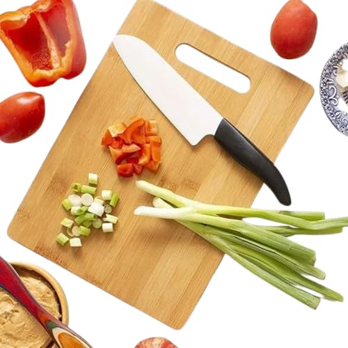 Image of Wooden Chopping Board for Kitchen | Multipurpose Cutting Board, For Fruits, Vegetables, Bread, Food Preparation