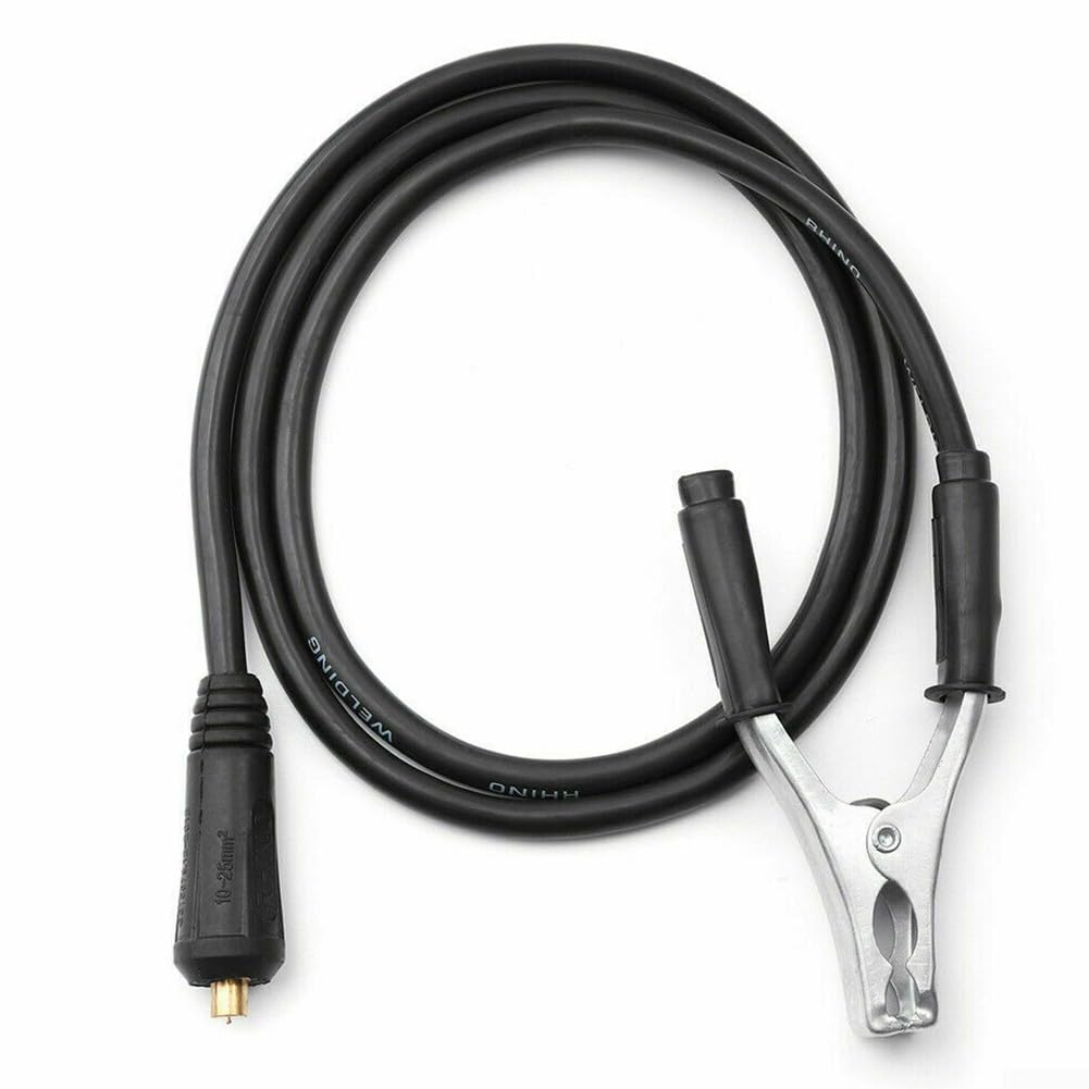 300A Schweißgerät Erdungsklemme Kabel für ARC ZX7 MMA Schweißstab Schweißgerät Zubehör Schweißklemme Schweißklemme (7 m)