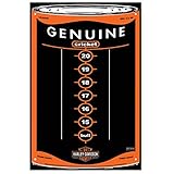Harley-Davidson 61681 Oil Can Chalk Scoreboard