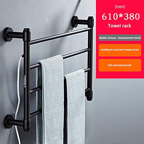Preisvergleich Produktbild Jirog Elektrische Handtuchhalter Thermostatelement Intelligente Heizung Thermostat Timing PX7 Wasserdicht Ohne Auslaufen Sicherheit Wasserdicht Familie Gesundheit
