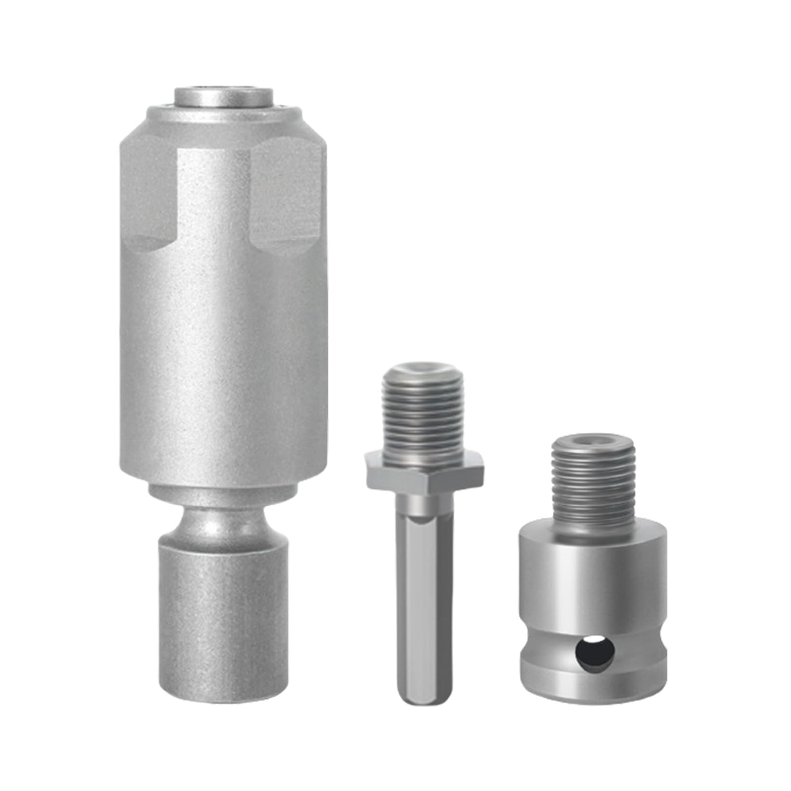 Buxuaaaa Round Handle Impacts Wrench Drill Adapter Round/Square Bit Converters Adapter For Electric Hammer Power Tool Accessories Wrench Drill Attachment