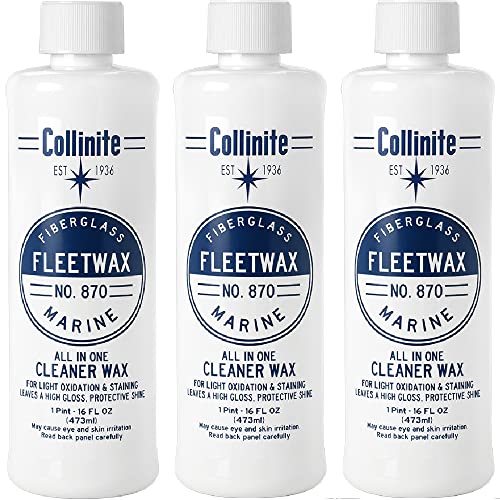 Collinite No. 870 Fleetwax Limpiador-Cera 16 Fl Oz 3 Pzas miniatura 1