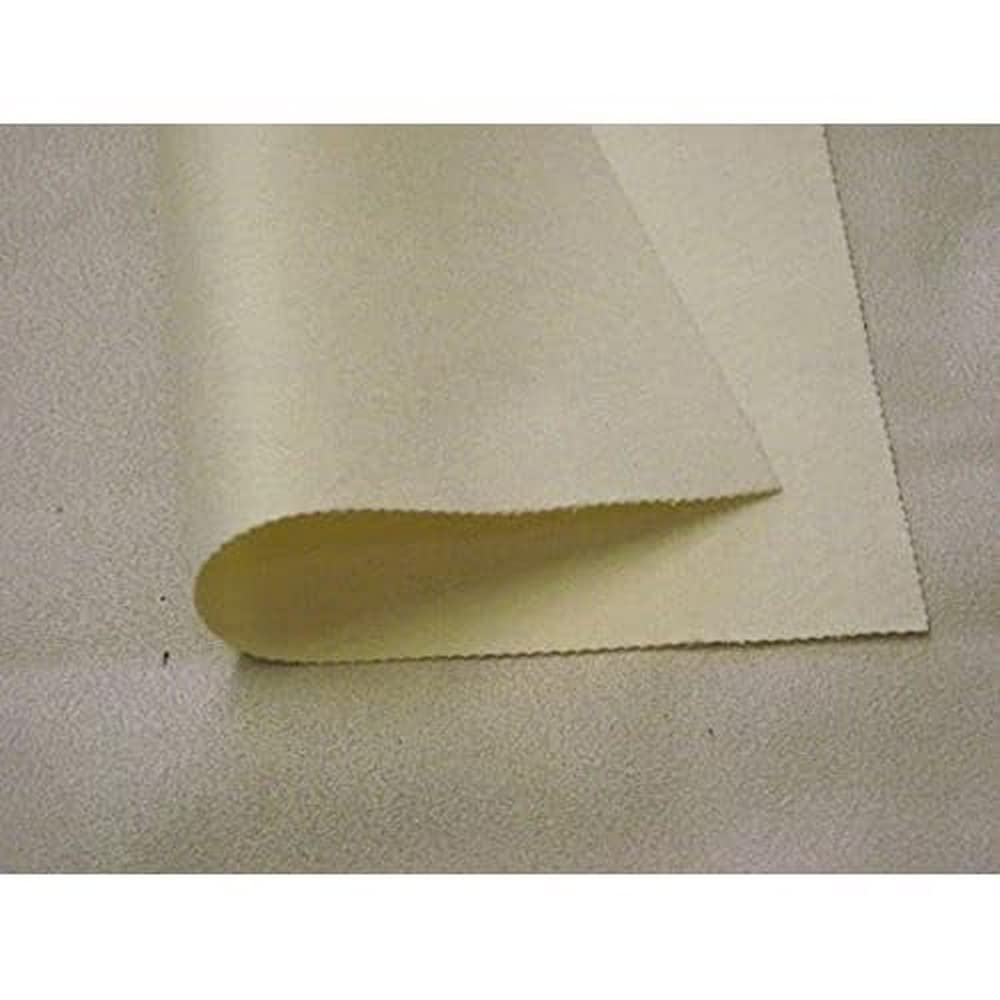 Acrylic Felt Baize Craft/Poker Fabric Material - Ivory Cream, 1Mtr-150cmx100cm
