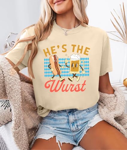 German Oktoberfest Shirts Couples Drinking Matching Shirt Funny Oktoberfest Beer Lover Tee Vintage Bier Tshirt4