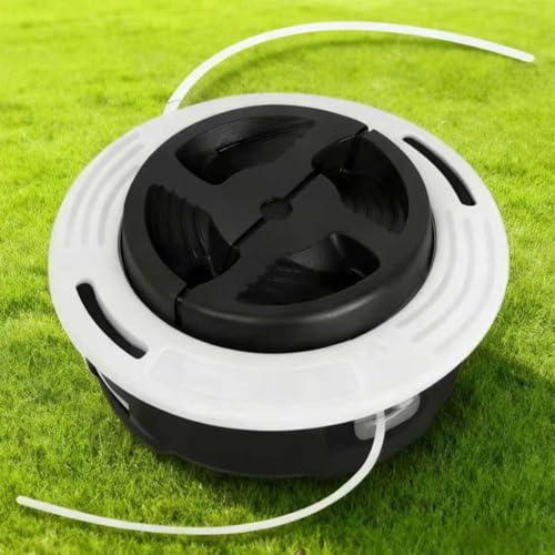 KOMEIYL Tête Débroussailleuse Rechange Autocut c26-2, Piéces Détachées Débroussailleuse, Compatible FS55, FS70, FS80, FS85, FS90, FS94, FS120, FSA130, FS-KM, Tete Coupe Bordure Universelle