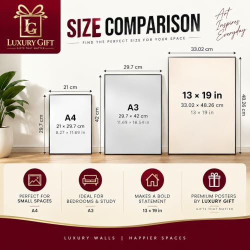 Luxury Gift Spiderman Split Wall Poster A4 Size - Image 5