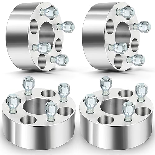 Eccpp 4X 2 Inch 4X4 To 4X4 4 Lug Wheel Spacers 4X101.6Mm To 4X101.6Mm 1/2" Studs 59Mm Cb Fits For Ez Go Ezgo Club Car For Atv Go-Lf Cart #TOP16