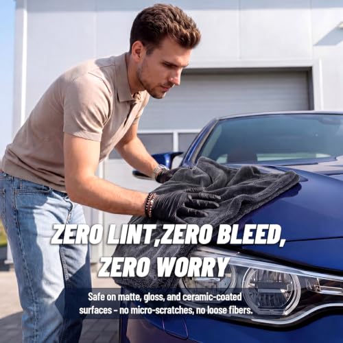 AetherAuto 1300GSM Edgeless Drying Towels