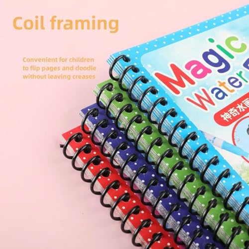 Image of IncyWincy Magic Colouring Book (Pack of 3), Birthday Return Gift for Kids, Aqua Doodle, Reusable, No-Mess Drawing, Party Favor for Children, Boys & Girls (Assorted)