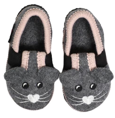 Beck M dchen Minnie Niedrige Hausschuhe, Grau, 33 EU