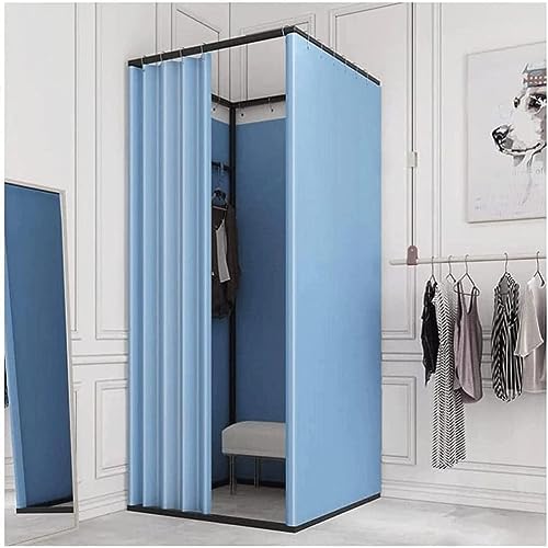 Vestiaire en métal pliable vertical pour cabine d'essayage gain de place