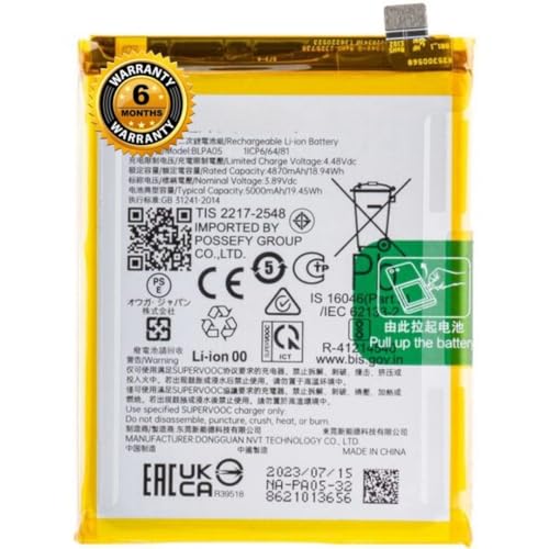 Image of Original BLPA05 Batery for Oppo Reno10 (5000mAh) Battery with 6 Month Warranty*** (N279)