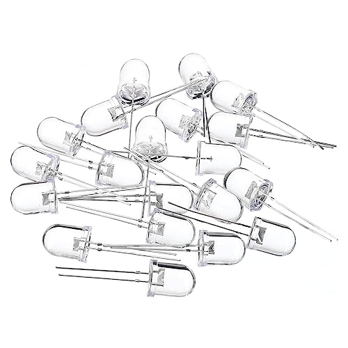 PATIKIL 10 mm �����_�C�I�[�h 100�� LED�_�C�I�[�h 1.8-3V �����_�C�I�[�h�����v �Ȋw DIY ���C�g�����v�p 5�J���[